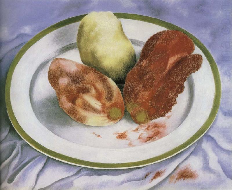 Frida Kahlo The still life having pyriform fruit china oil painting image